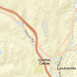 Lyndonville Street Map