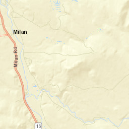 Milan Street Map