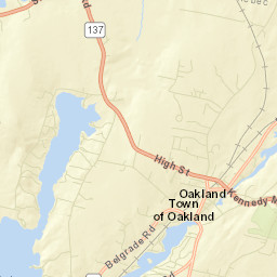 Oakland Street Map