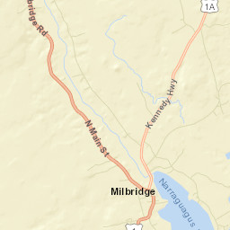 Milbridge Street Map