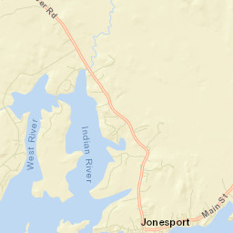 Jonesport Street Map