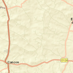Cancon Street Map