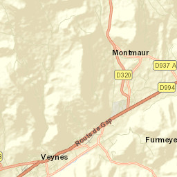 Veynes Street Map