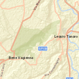 Bene Vagienna Street Map