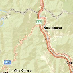 Campo Ligure Street Map