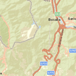 Busalla Street Map