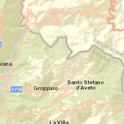 Santo Stefano d'Aveto Street Map
