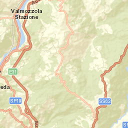 Stazione Valmozzola Street Map