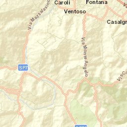Ventoso Street Map