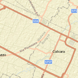 Calcara Street Map