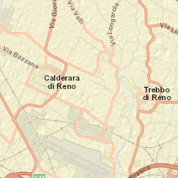 Calderara di Reno Street Map