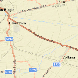 San Biagio Street Map