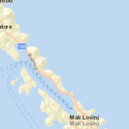 Mali Lošinj Street Map