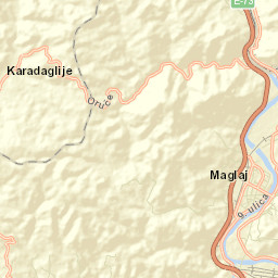 Maglaj Street Map
