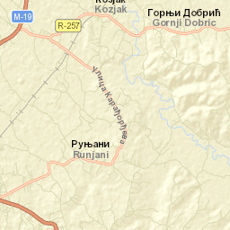Kozjak Street Map