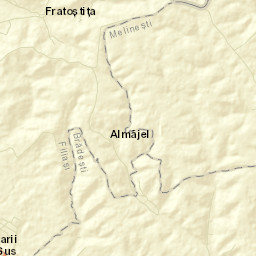 Fratoștița Street Map