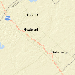 Mozăceni Street Map