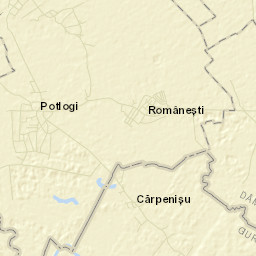 Potlogi Street Map