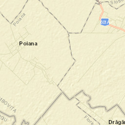 Comuna Poiana Street Map
