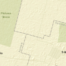 Sălcioara Street Map