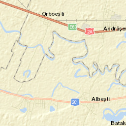 Andrăşeşti Street Map