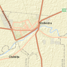 Ciulniţa Street Map