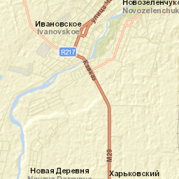 Ivanovskoye Street Map