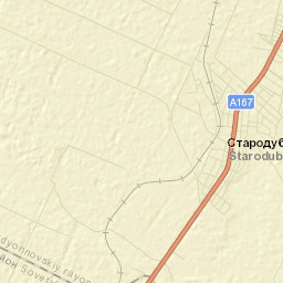 Starodubskoye Street Map