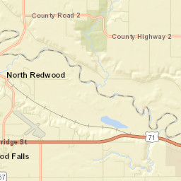 County Road 101, Redwood Falls, MN Street Map