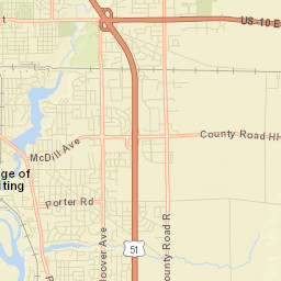 Whiting Street Map