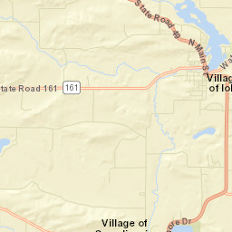 Iola Street Map