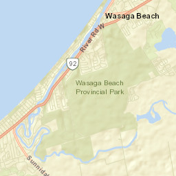 Wasaga Beach Street Map