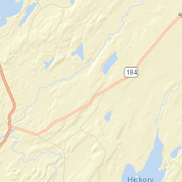 Pope Mills New York Street Map