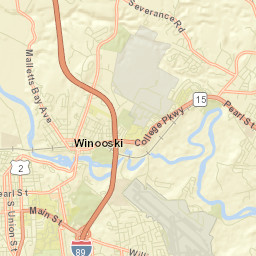 Burlington Street Map