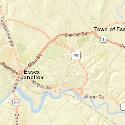 Essex Junction Street Map