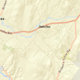 Jericho Street Map