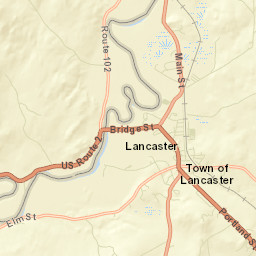 Lancaster Street Map