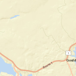Gouldsboro Street Map