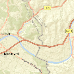 Montayral Street Map