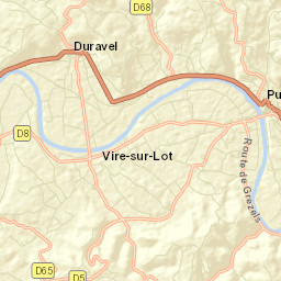 Puy-l’Évêque Street Map