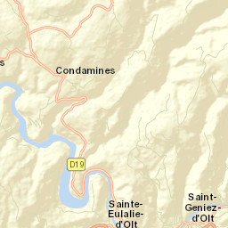 Saint-Geniez-d’Olt Street Map