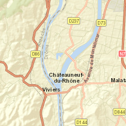 Châteauneuf-du-Rhône Street Map