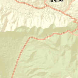 Dieulefit Street Map