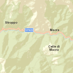 Chiesa di Macra Street Map