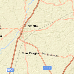 Provincia di Cuneo Street Map