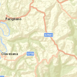 Clavesana Street Map