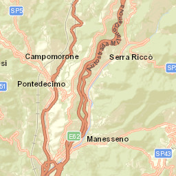 Pedemonte Street Map