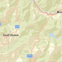 Piccarello Street Map