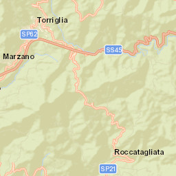 Torriglia Street Map