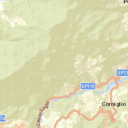 Corniglio Street Map